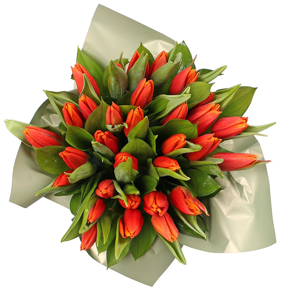 Bouquet Box with tulips