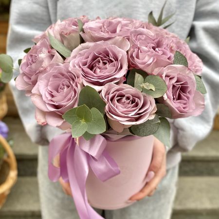 Bouquet 15 roses Memory Lane in a box