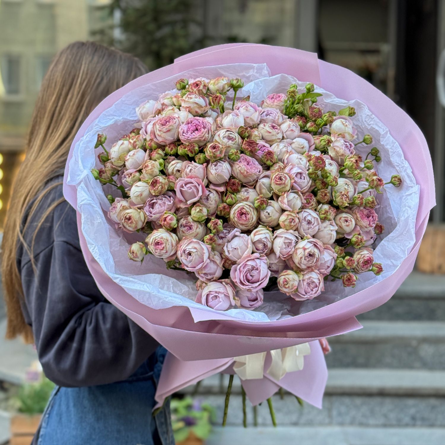 Bouquet 25 spray roses Blossom Bubbles