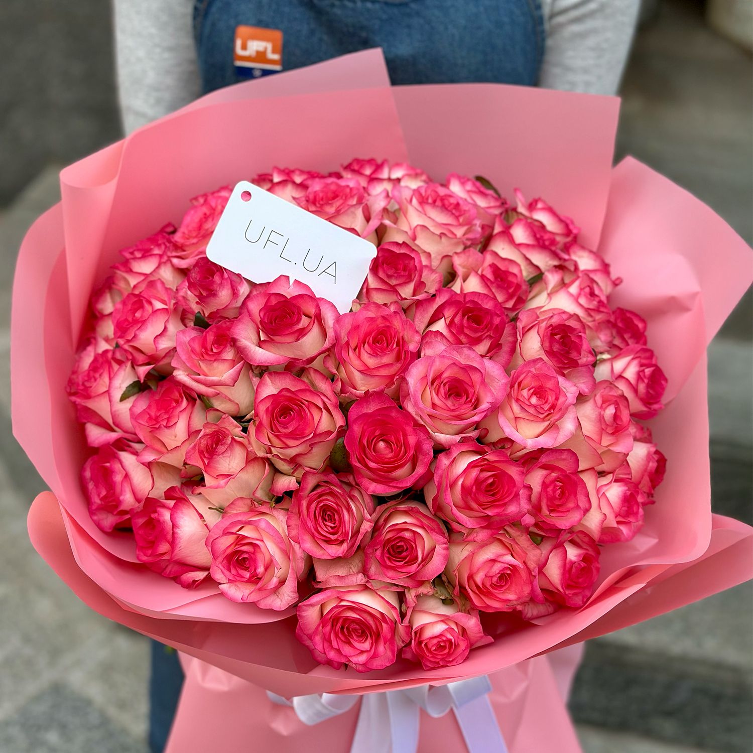 jumilia rose (51 pcs.), packaging, ribbon