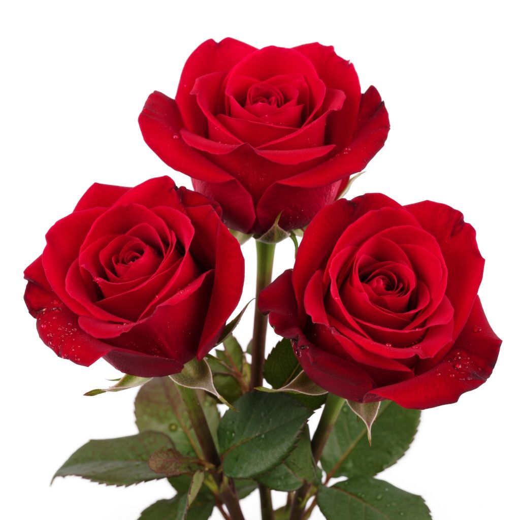 Bouquet Red roses by the piece
