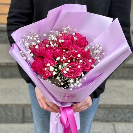 Bouquet Pink marvel 7 roses