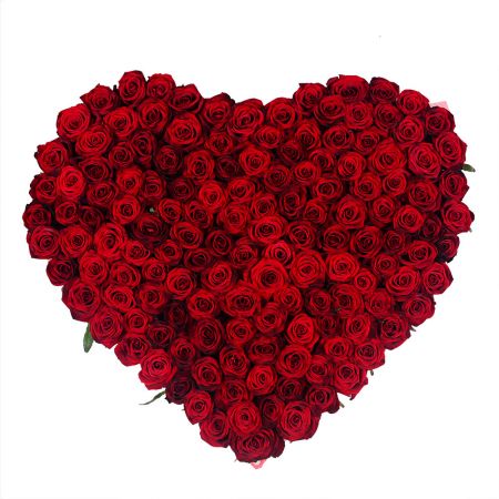 Bouquet Rose heart (145 roses)