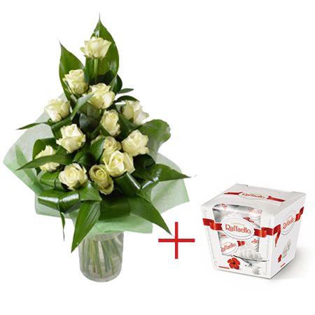 Bouquet Sweet dawn + Raffaello